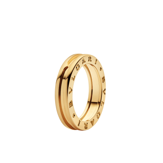 B.ZERO1 RING one-band ring in yellow gold - DEEPREPS
