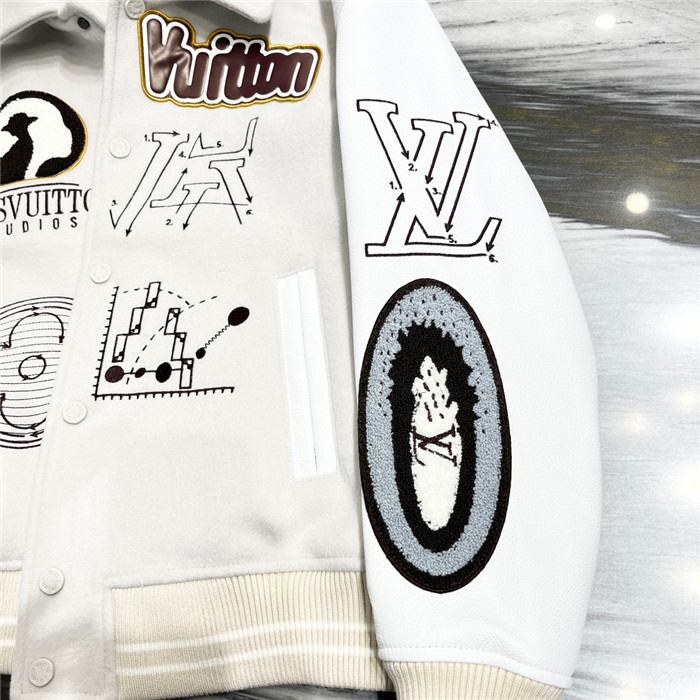 2023fw LV Real Leather Jacket Top Version - DEEPREPS