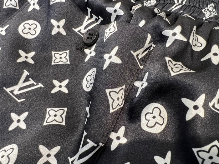 2023fw LV Silk Shirt Shorts Top Version - DEEPREPS