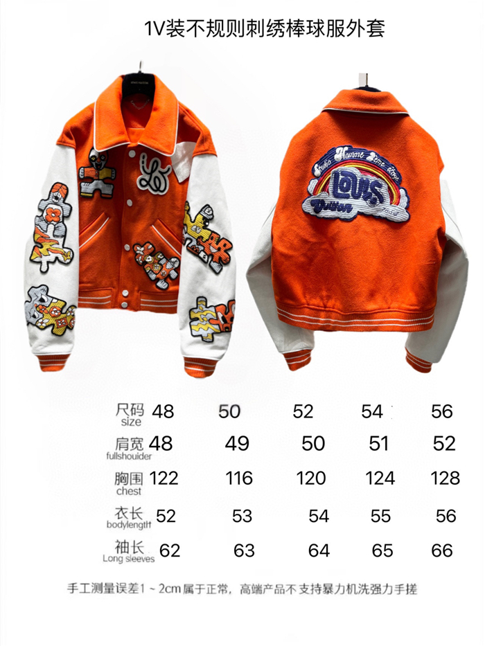 2023fw LV Real Leather Jacket Top Version - DEEPREPS
