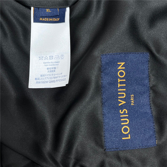 2023fw LV Real Leather Jacket Top Version - DEEPREPS