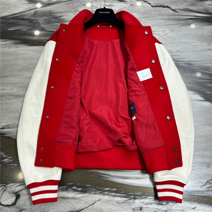 2023fw LV Real Leather Jacket Top Version - DEEPREPS