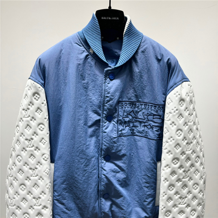 2023fw LV Real Leather Jacket Top Version - DEEPREPS