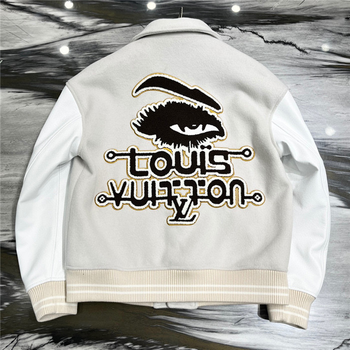 2023fw LV Real Leather Jacket Top Version - DEEPREPS