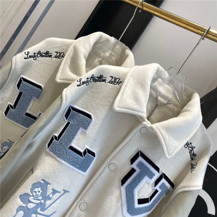 LV Real Leather Jacket Top Version - DEEPREPS