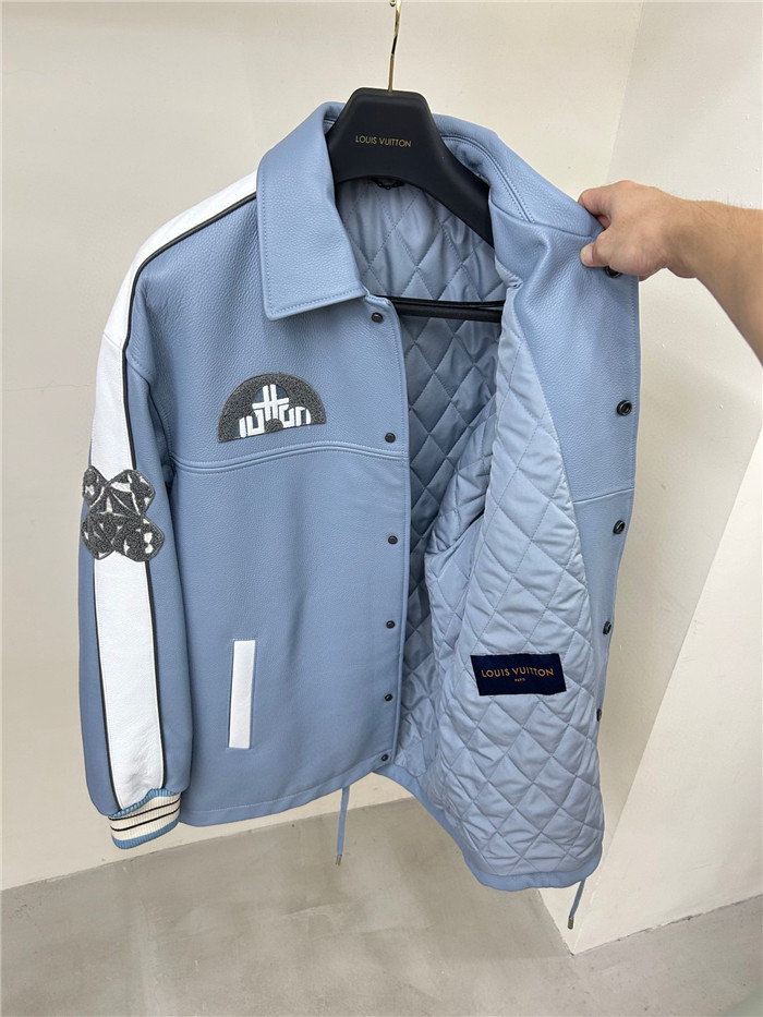 2023SS LV Real Leather Jacket Top Version - DEEPREPS