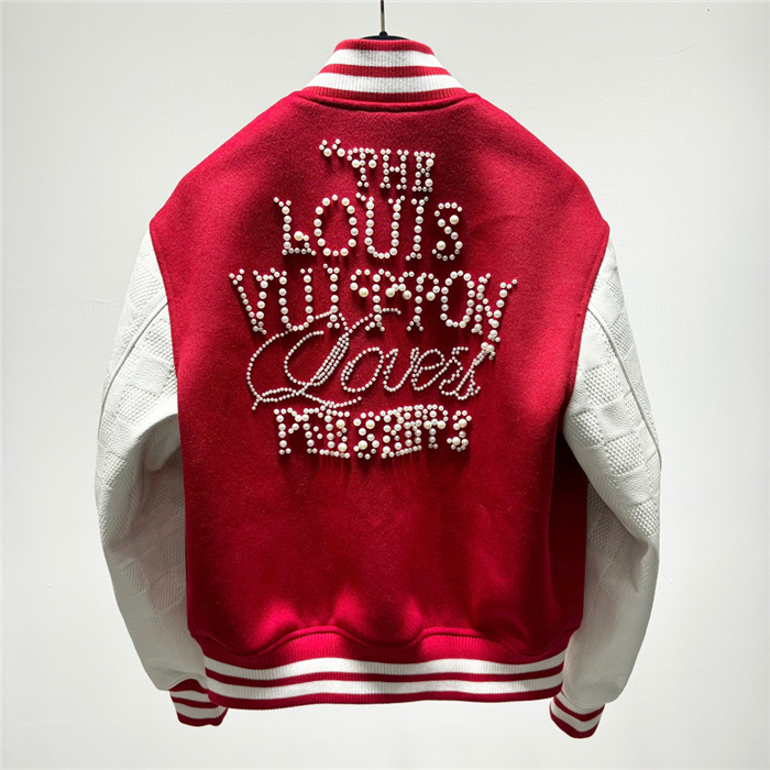 2023fw LV Real Leather Jacket Top Version - DEEPREPS