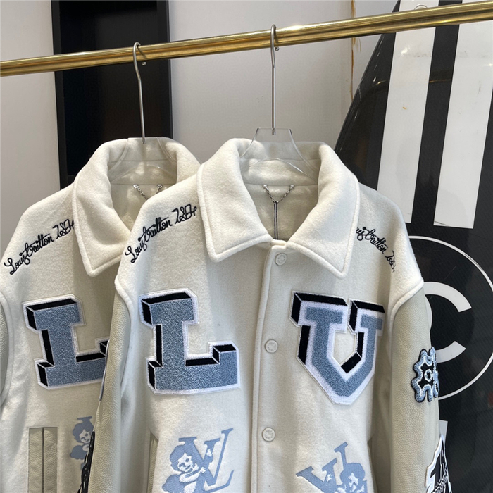LV Real Leather Jacket Top Version - DEEPREPS