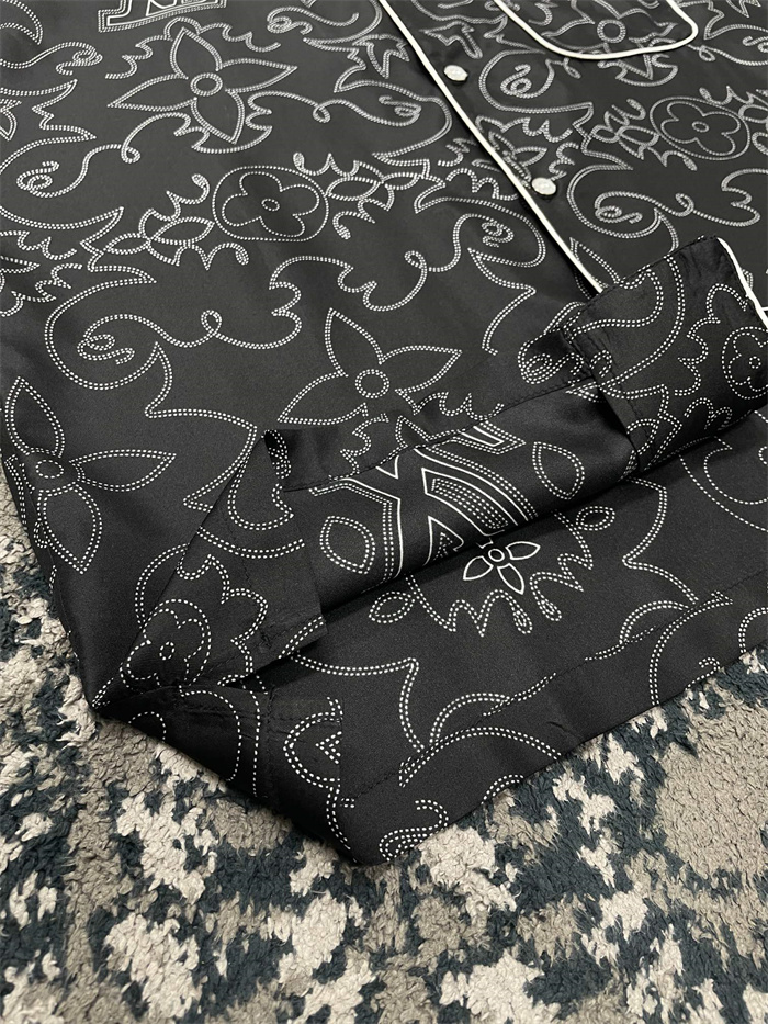 2024fw LV Silk Shirt Top Version - DEEPREPS