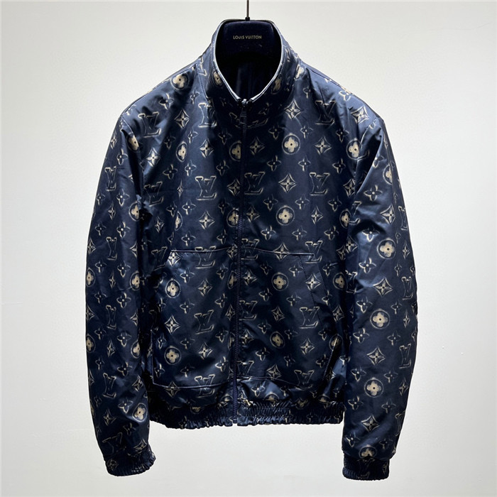 2023fw LV Real Leather Jacket Top Version - DEEPREPS