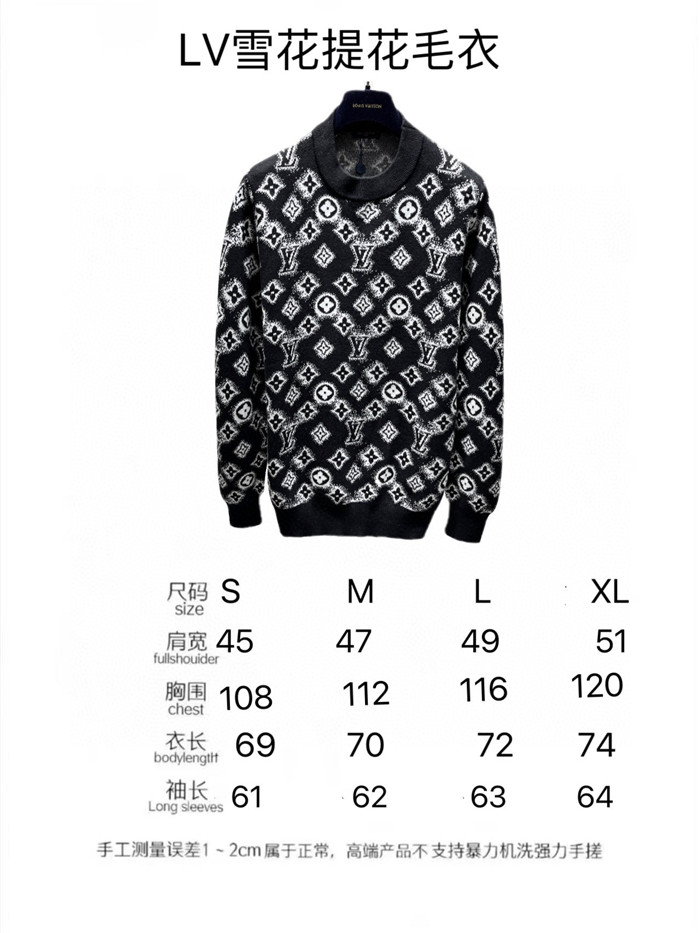 2023fw LV Sweater Top Version - DEEPREPS