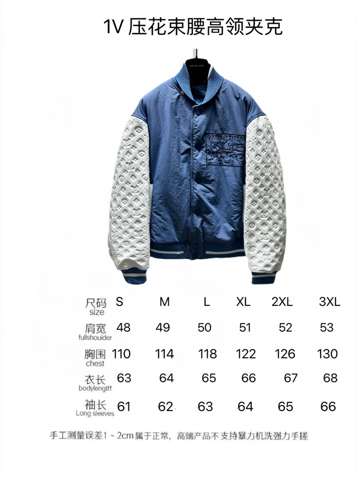 2023fw LV Real Leather Jacket Top Version - DEEPREPS