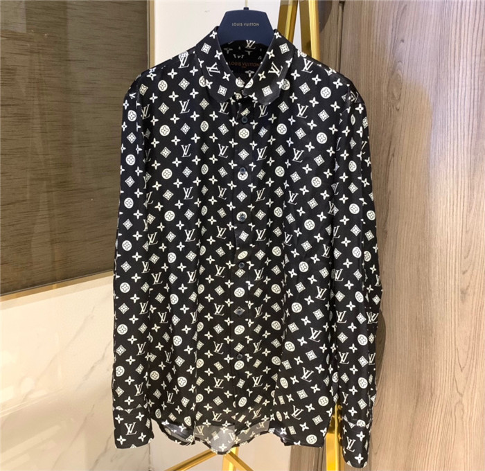 2023fw LV Silk Shirt Shorts Top Version - DEEPREPS