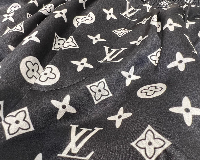 2023fw LV Silk Shirt Shorts Top Version - DEEPREPS
