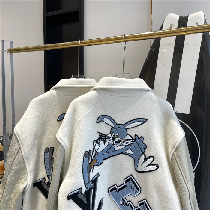LV Real Leather Jacket Top Version - DEEPREPS