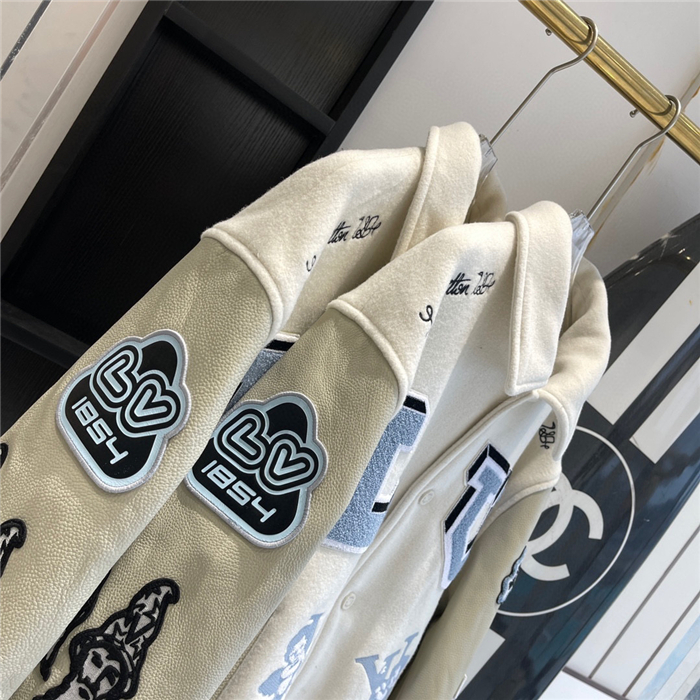 LV Real Leather Jacket Top Version - DEEPREPS