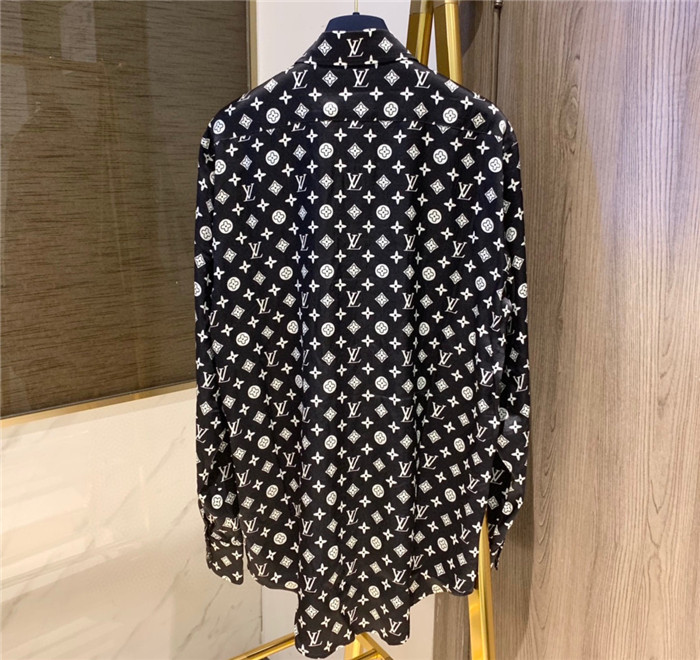 2023fw LV Silk Shirt Shorts Top Version - DEEPREPS
