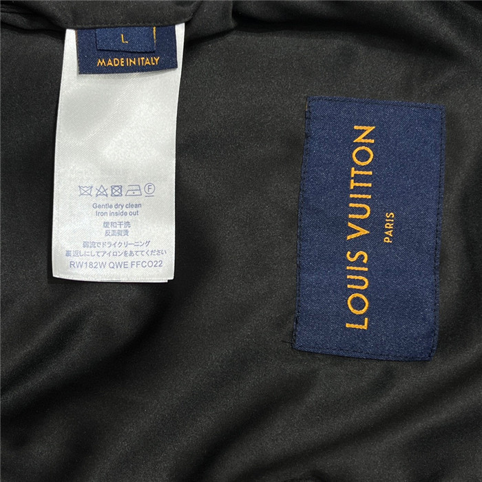 2023fw LV Real Leather Jacket Top Version - DEEPREPS