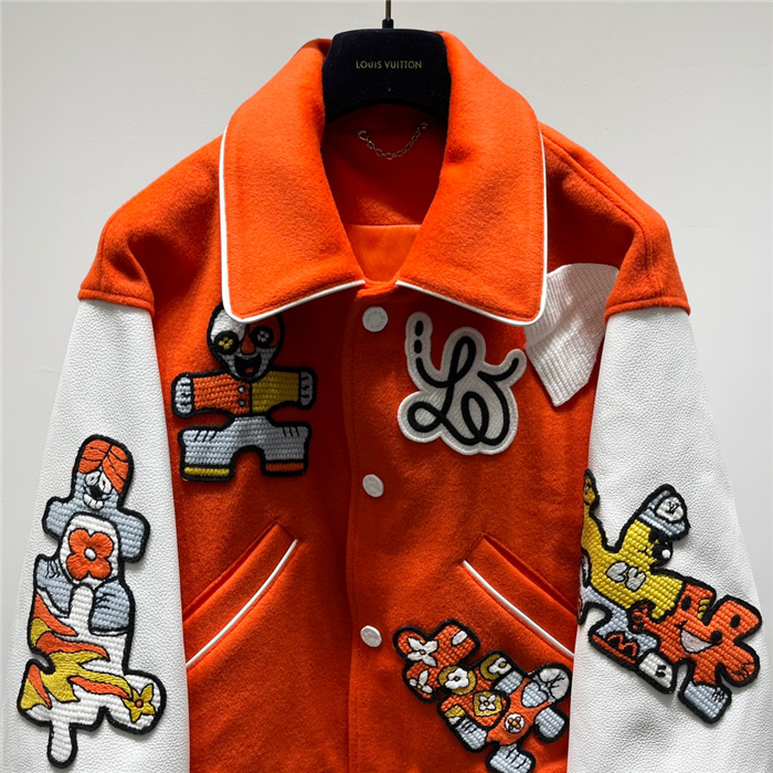 2023fw LV Real Leather Jacket Top Version - DEEPREPS