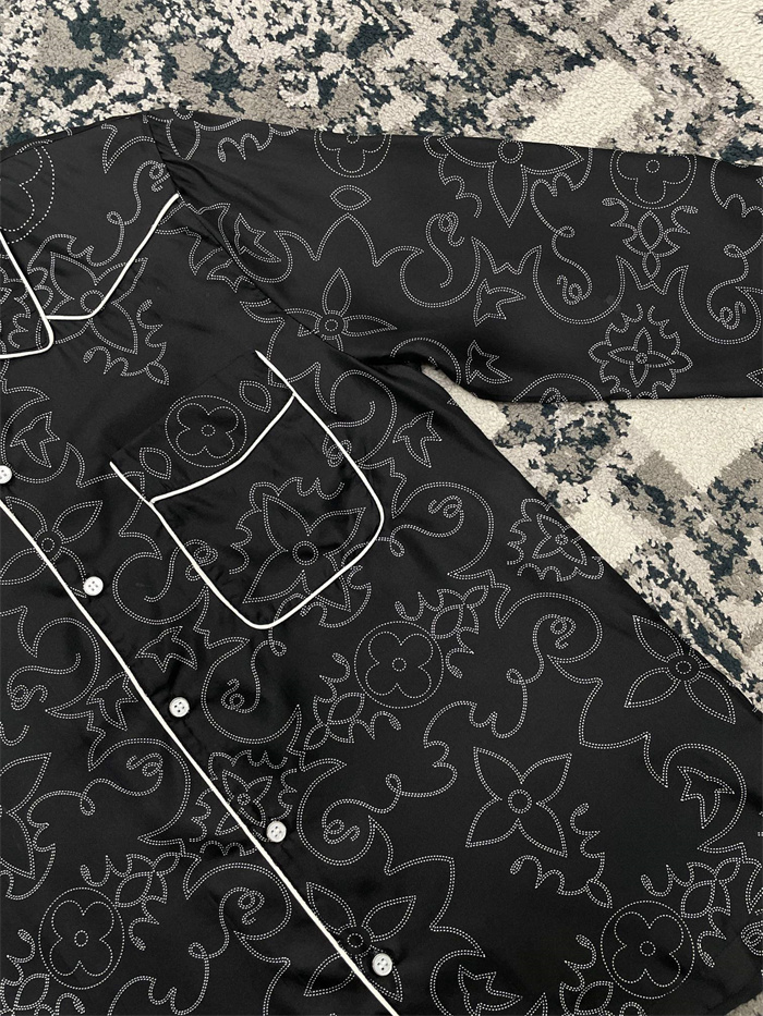 2024fw LV Silk Shirt Top Version - DEEPREPS