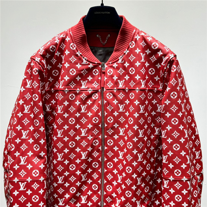 2023fw LV Real Leather Jacket Top Version - DEEPREPS