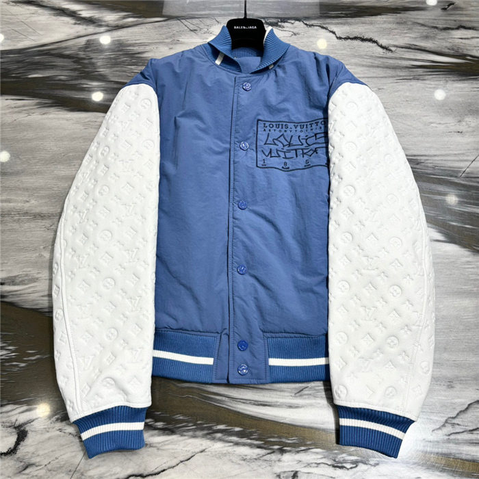 2023fw LV Real Leather Jacket Top Version - DEEPREPS