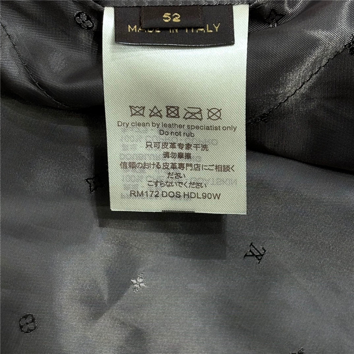 2023fw LV Real Leather Jacket Top Version - DEEPREPS