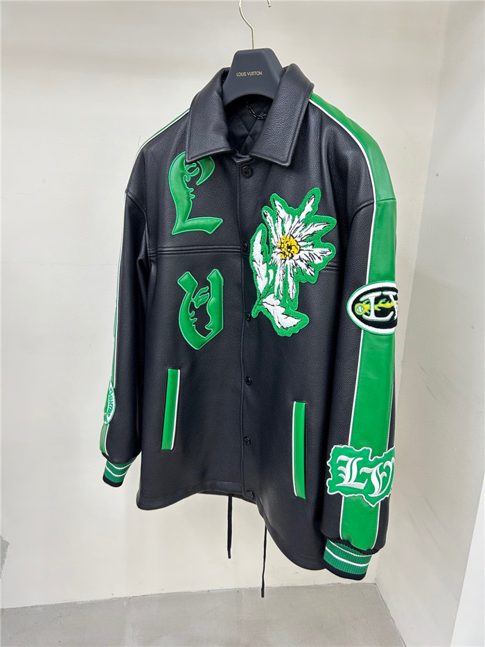 2023SS LV Real Leather Jacket Top Version - DEEPREPS