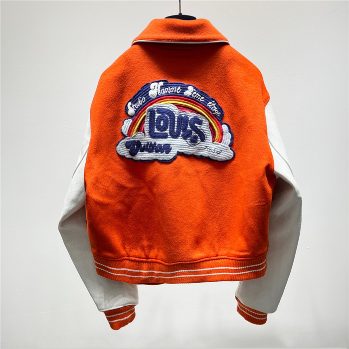 2023fw LV Real Leather Jacket Top Version - DEEPREPS