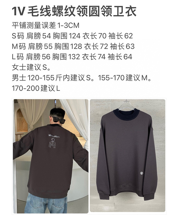2023fw LV Sweater Top Version - DEEPREPS