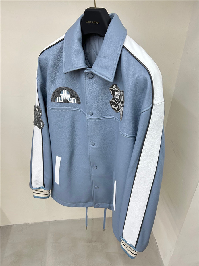 2023SS LV Real Leather Jacket Top Version - DEEPREPS