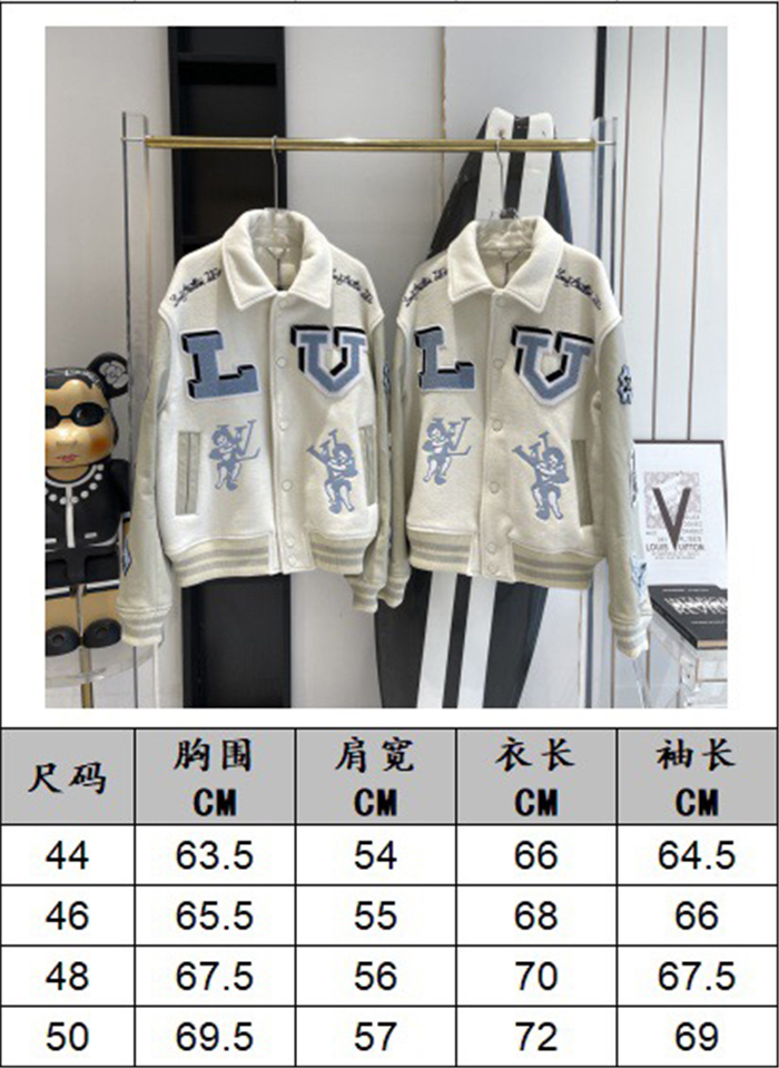 LV Real Leather Jacket Top Version - DEEPREPS