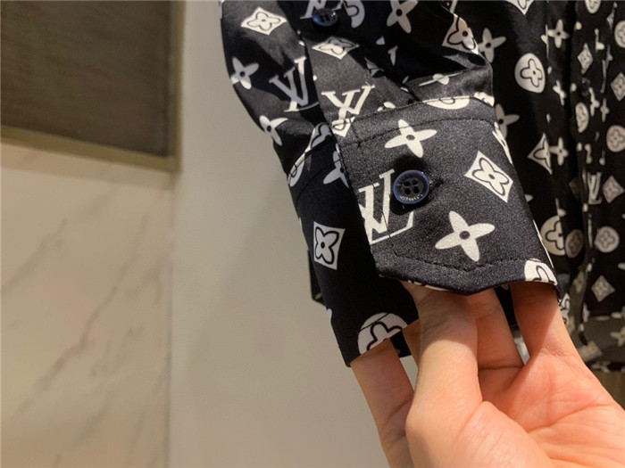 2023fw LV Silk Shirt Shorts Top Version - DEEPREPS