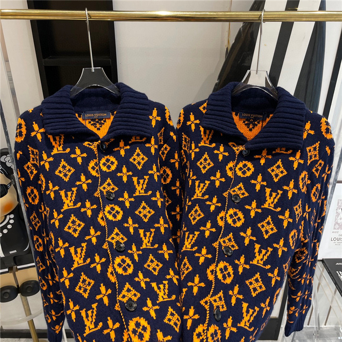 2023fw LV Sweater Jacket Top Version - DEEPREPS