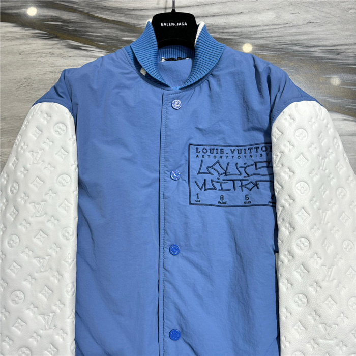 2023fw LV Real Leather Jacket Top Version - DEEPREPS