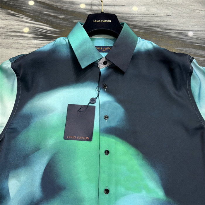 2023fw LV Silk Shirt Top Version - DEEPREPS