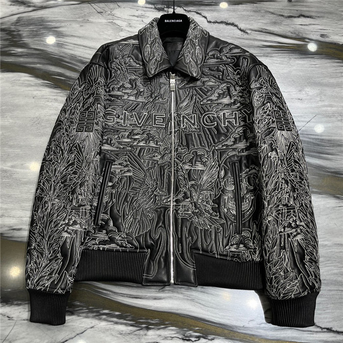 2023fw LV Real Leather Jacket Top Version - DEEPREPS