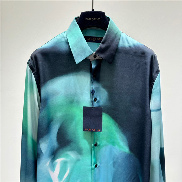 2023fw LV Silk Shirt Top Version - DEEPREPS