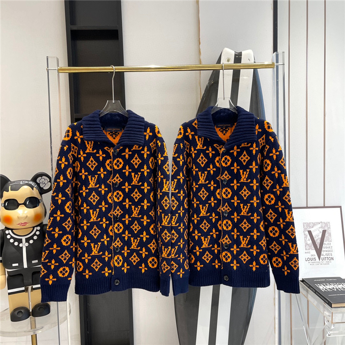 2023fw LV Sweater Jacket Top Version - DEEPREPS