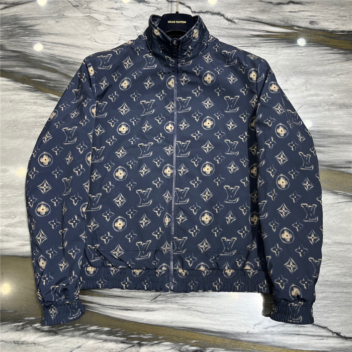 2023fw LV Real Leather Jacket Top Version - DEEPREPS