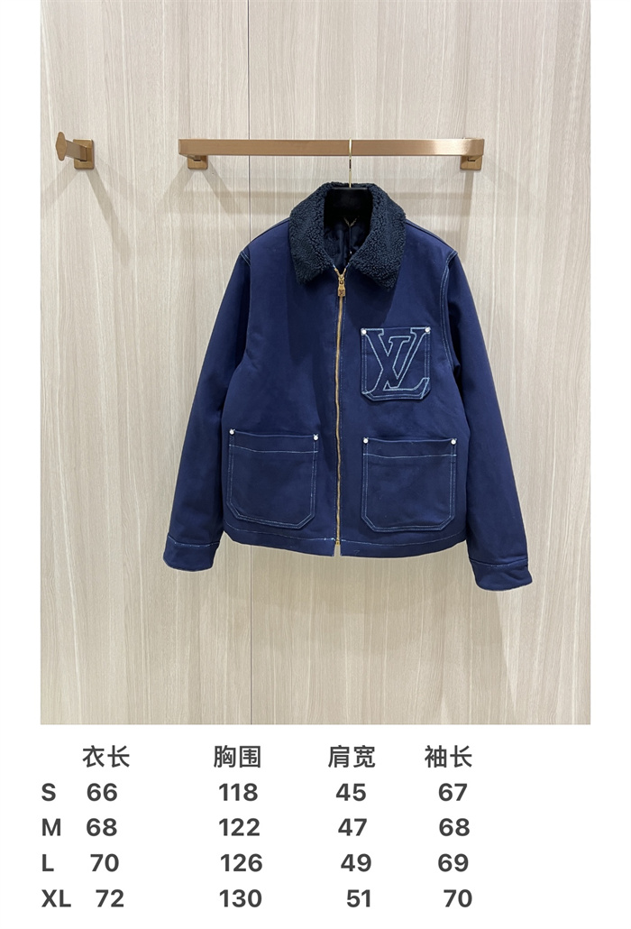 2024fw LV Cotton Jacket Top Version - DEEPREPS