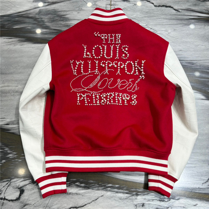 2023fw LV Real Leather Jacket Top Version - DEEPREPS
