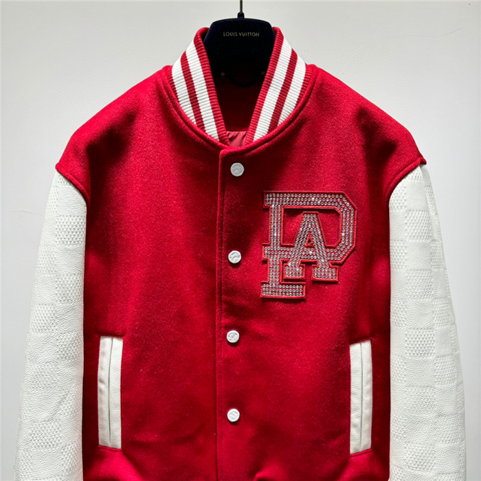 2023fw LV Real Leather Jacket Top Version - DEEPREPS