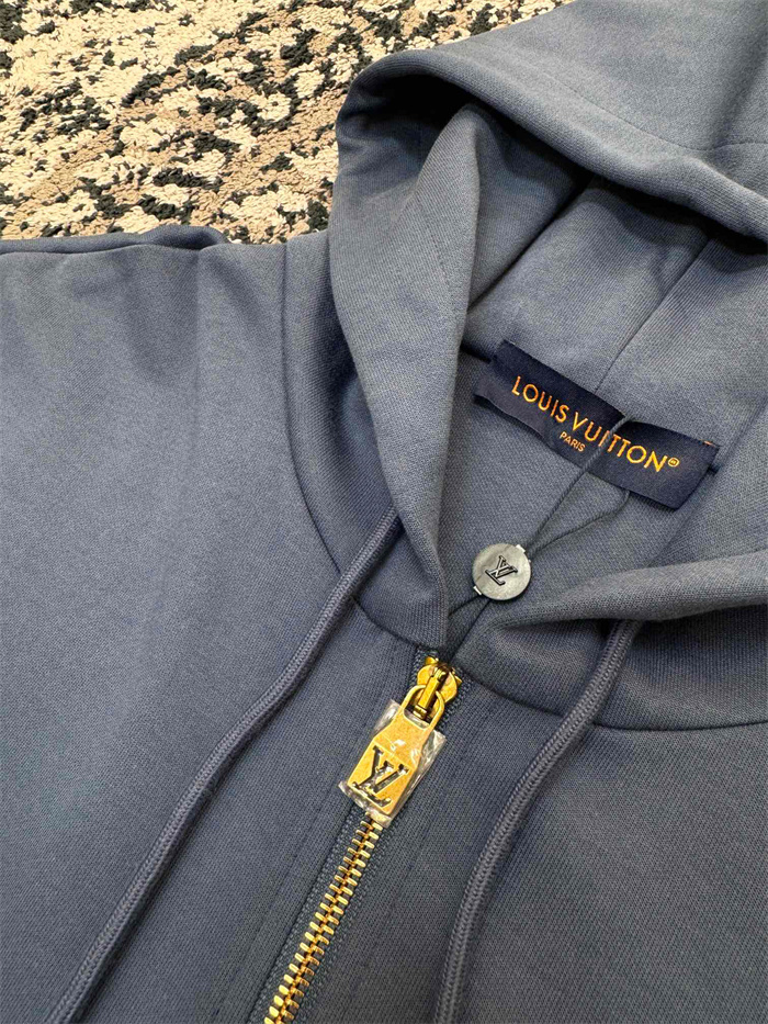 2024fw LV Zipper HoodiePants Top Version - DEEPREPS