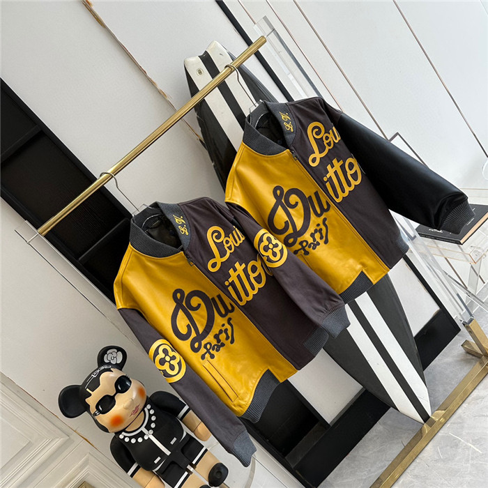 2023fw LV Real Leather Jacket Top Version - DEEPREPS