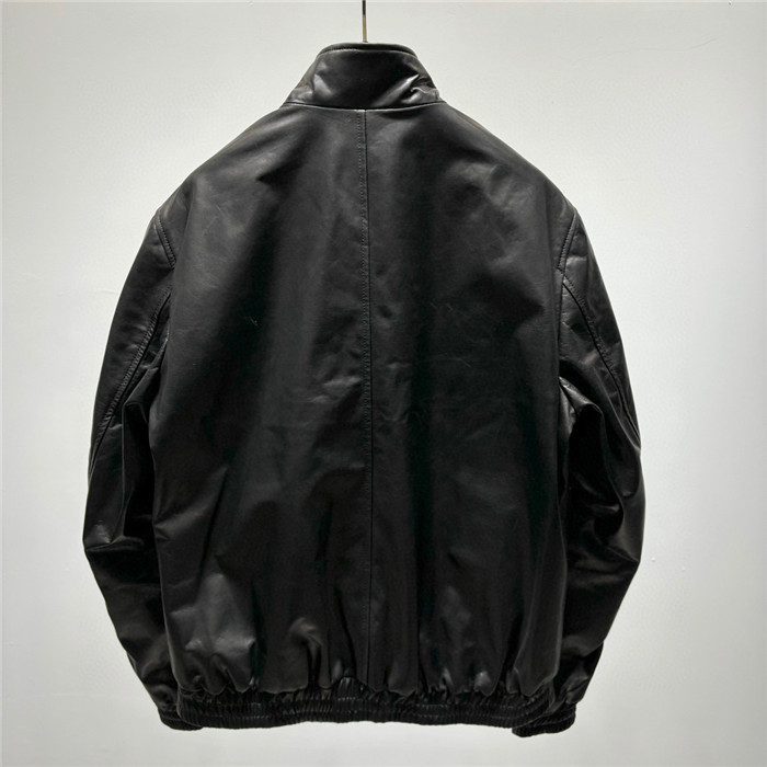 2023fw LV Real Leather Jacket Top Version - DEEPREPS