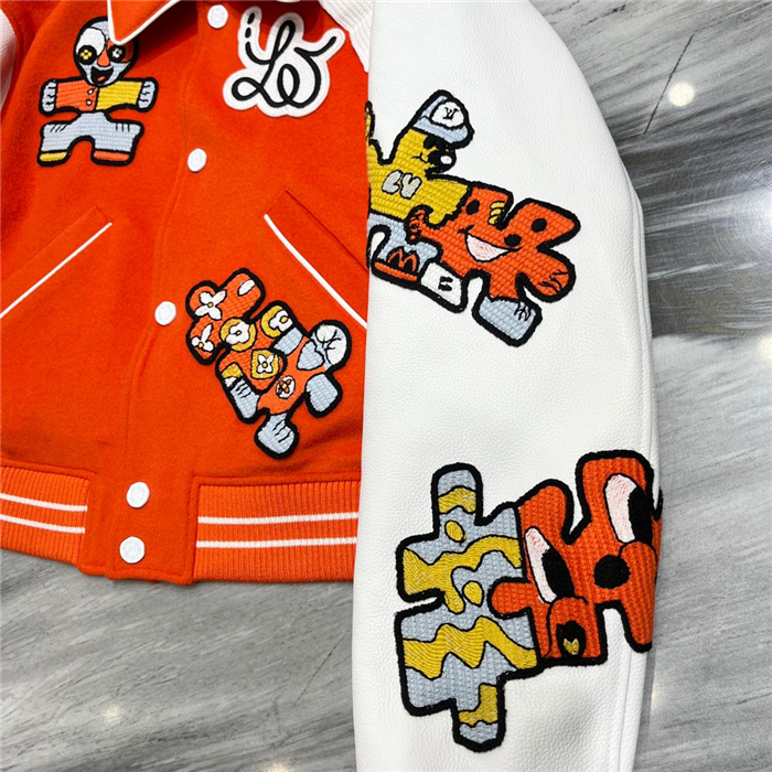 2023fw LV Real Leather Jacket Top Version - DEEPREPS
