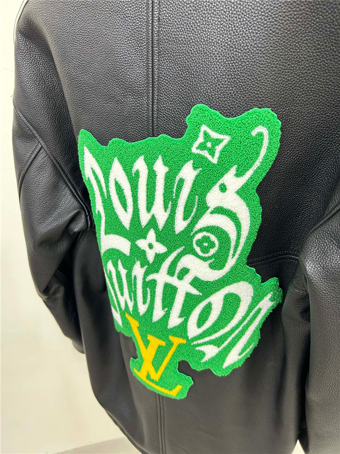 2023SS LV Real Leather Jacket Top Version - DEEPREPS