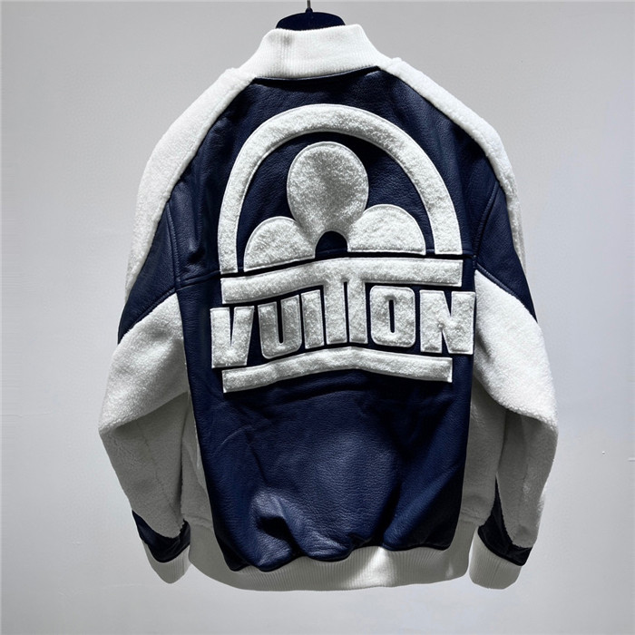 LV Real Leather Jacket Top Version - DEEPREPS