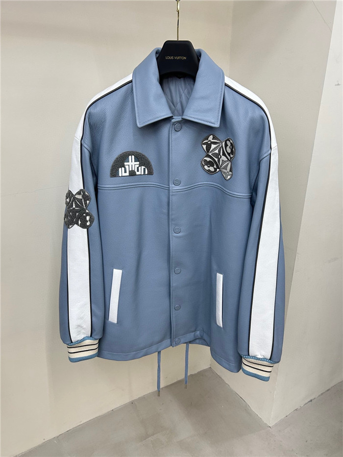 2023SS LV Real Leather Jacket Top Version - DEEPREPS
